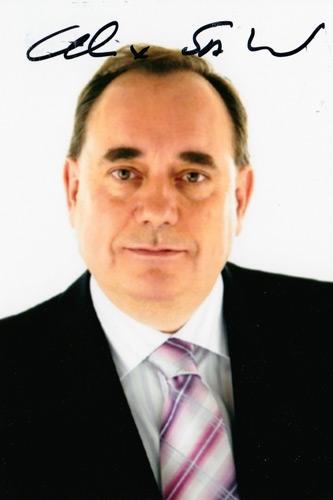 Alex-Salmond-autograph-signed-political-memorabilia-scottish-nationalist-party-first-minister-scotland-politics-snp