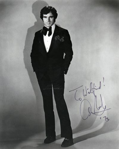 Anthony-Newley-signed-music-memorabilia-singer-legend-autograph-Feeling-Good-goldfinger-songwriter movie stage theatre