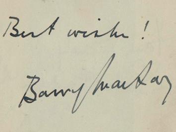Barry-Mackay-autograph-Barry-Mackay-memorabilia-signed-theatre-memorabilia-Jessie-Matthews-Evergreen-Gangway-Sailing-Along-celebrity-autograph-book-page