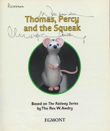 Christopher-Awdry-autograph-signed-thomas-the-tank-engine-book-reverend-rev-awdry-and-friends-childrens-signature-son-railway-series-memorabilia