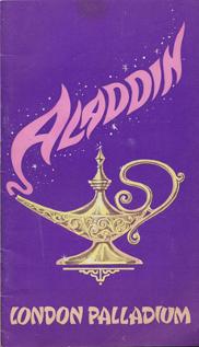 Cilla-Black-memorabilia-Aladdin-pantomime-stage-show-london-palladium-theatre-programme-Leslie-Crowther-Terry-Scott-Alfred-Marks-Basil-Brush-1970