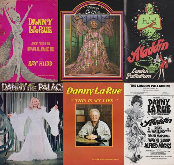 Danny-La-Rue-autograph-signed-theatre-memorabilia-programmes-aladdin-widow-twanky-at-the-palace-this-is-my-life-hello-dolly-drag-queen-artist