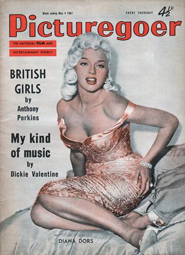 Diana-Dors-memorabilia-picturegoer-magazine-cover-photo-4-may-1957-Alan-Lake-Mary-Fluck-Diamond-City-The-Unholy-Wife-Prince-Charming-The-Long-Haul