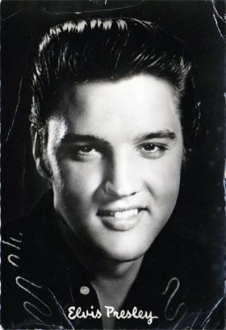 Elvis-Presley-memorabilia-valentines-postcard-real-photograph-1960s-autograph-signature-signed-young