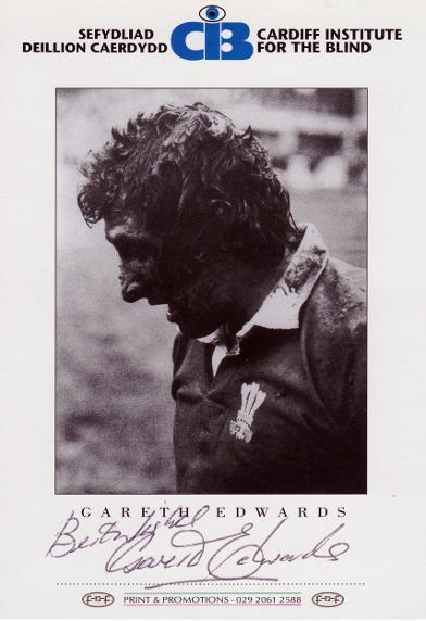 Gareth-Edwards-memorabilia-signed-Wales-rugby-memorabilia-charity-card-photo-autographed