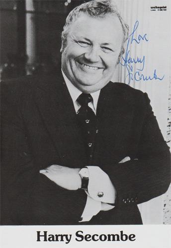 Harry-Secombe-autograph-signed-Goon-Show-memorabilia-goons-Neddie-Seagoon-Mr-Bumble-Oliver-Highway-Sir-Cumference-This-Is-My-Song-if-i-ruled-the-world