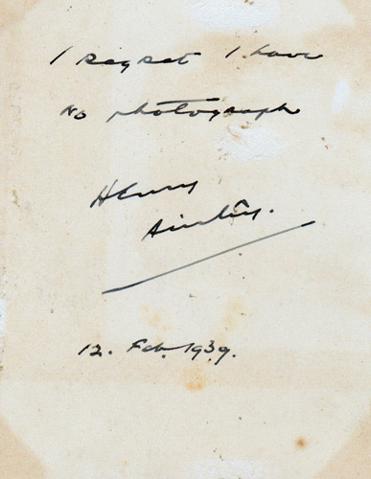 Henry-Ainley-autograph-Henry-Ainley-memorabilia-stage-theatre-memorabilia-Shakespeare-Herbert-Beerbohm-Tree-Paolo-and-Francesca-Othello-As-You-Like-It-Macbeth-Mark-Anthony