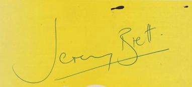 Jeremy-Brett-autograph-signed-sherlock-holmes-memorabilia-Freddy-Eynsford-Hill-My-Fair-Lady-Granada-TV-signature