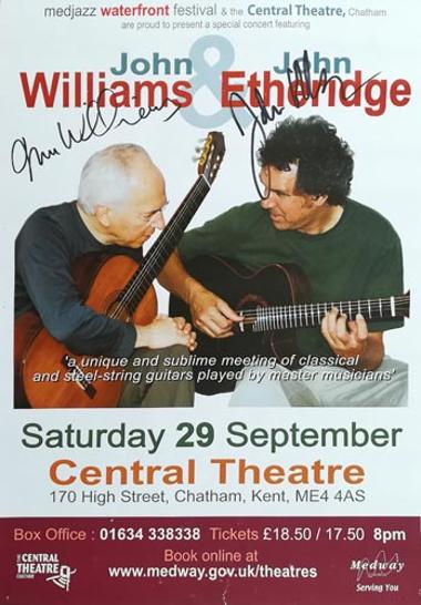 John-Williams-autograph-signed-guitar-music-memorabilia-john-etheridge-signed-concert-tour-poster
