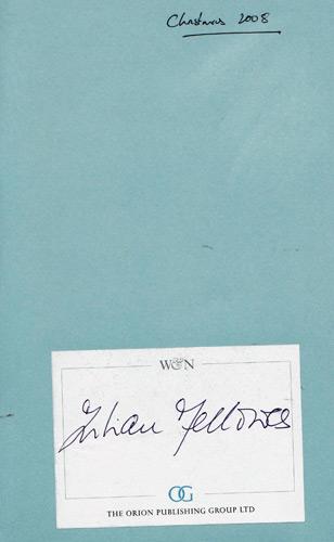 Julian-Fellowes-autograph-signed-book-Past-Imperfect-snobs-2008-oscar-winner-screenwriter-Downton-Abbey-Gosford-Park-Baron-West-Stafford-RNIB-Talking-Books