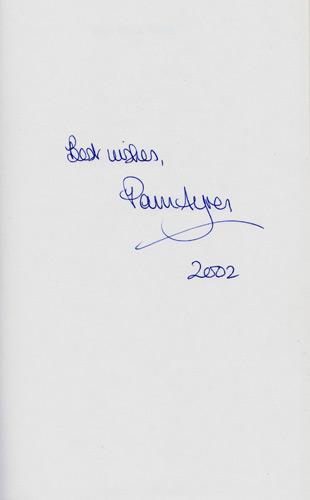 Pam-Ayres-autograph-pam-ayres-memorabilia-signed-poetry-book-with-the-hands-collection-poems-poet-Opportunity-Knocks-Countdown-Dictionary-Corner-signature