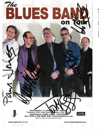 Paul-Jones-autograph-signed-blues-band-music-memorabilia-Gary-Fletcher-Tom-McGuinness-David-Kelly-Rob-Townsend 2005