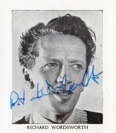 Richard-Wordsworth-autograph-signed-old-vic-theatre-memorabilia-The-Quatermass-Xperiment-shakespeare-Lock-Up-Your-Daughters-Victor-Carroon-signature