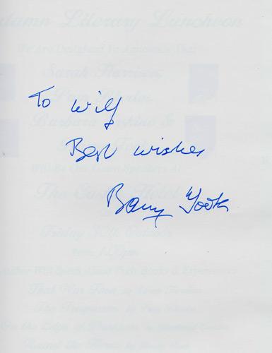 Round-the-Horne-signed-Barry-Took-autograph-bbc-radio-memorabilia-kenneth-williams-marty-feldman-book-unpublished-scripts-complete-utter-history-signature-writer