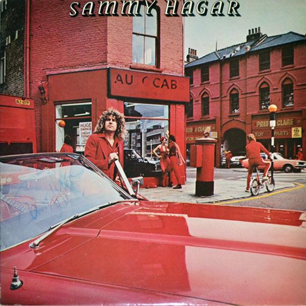 Sammy-Hagar-LP-The-Red-Rocker-Van-Halen-Montrose-1977-Red-Album-Hard-Rock-music-memorabilia-Catch-The-Wind-Free-Money-Fillmore-Shuffle-Hungry-Eclipse-Capitol