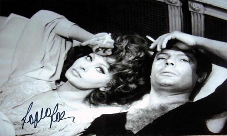 Sophia-Loren-autograph-signed-film-memorabilia-Countess-from-Hong-Kong-Marlon-Brando-Two-Women-Black-Orchid-Millionairess-El-Cid-It-Started-in-Naples