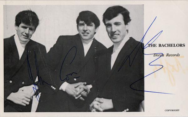 The-Bachelors-signed-music-memorabilia-singer-legend-autograph-I-Believe-Ramona-Sound-of-Silence-Diane-Conleth-Cluskey,-con-dec-declan-john-stokes