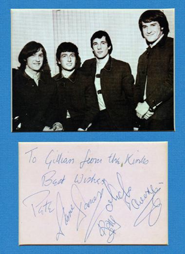 The-Kinks-autograph-the-kinks-memorabilia-ray-davies-autograph-dave-davies-autograph-mike-avory-autograph-pete-quaife-autograph-You-Really-Got-Me-lola-Sunny-Afternoon