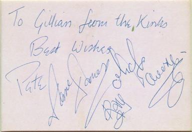 The-Kinks-autograph-the-kinks-memorabilia-ray-davies-autograph-dave-davies-autograph-mike-avory-autograph-pete-quaife-autograph-lola-You-Really-Got-Me-Sunny-Afternoon