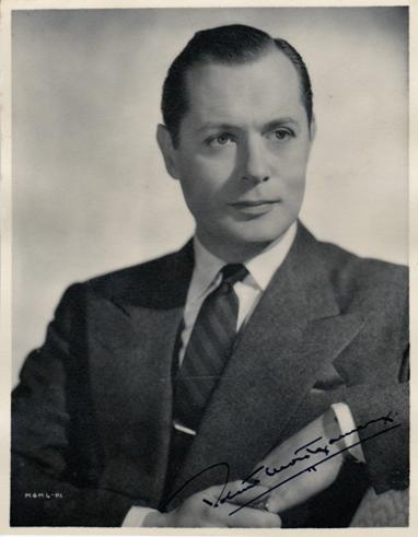 robert-montgomery-autograph-signed-Hollywood-movie-memorabilia-Inspiration-Night-Must-Fall-Here-Comes-Mr-Jordan-Lady-in-the-Lake-Mr-and Mrs-Smith