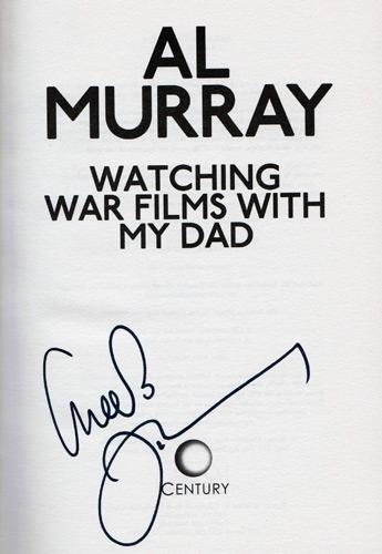 Al-Murray-autograph-the-pub-landlord-memorabilia-signed-comedian-stand-up-comedy-TV-show-signature-watching-war-films-with-my-dad-movies-memoir