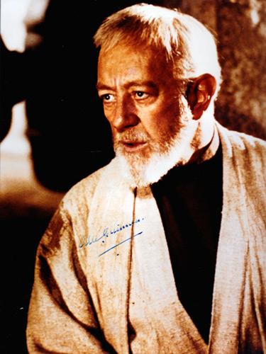 Alec-Guinness-autograph-signed-star-wars-memorabilia-obi-wan-kenobi-phantom-menace-return-jedi-ben-may-the-force-be-with-you-bridge-river-kwai-kind-hearts-coronets