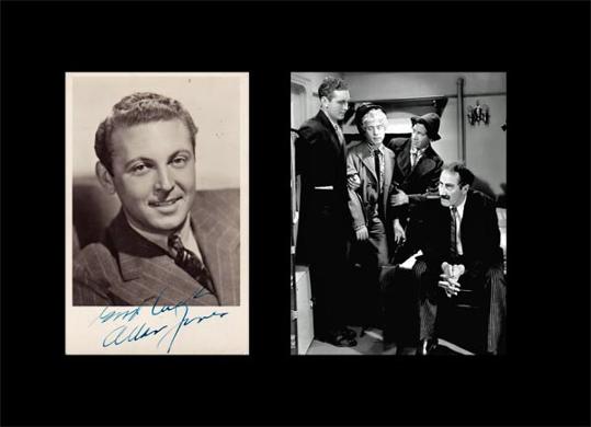 Allan-Jones-autograph-signed-film-memorabilia-showboat-night-at-the-opera-day-at-the-races-marx-brothers-tenor-singer-firefly
