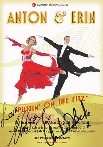 Anton-du-Beke-Erin-Boag-signed-dance-memorabilia-putting-on-the-ritz-ballroom-dancing-autograph-strictly-come
