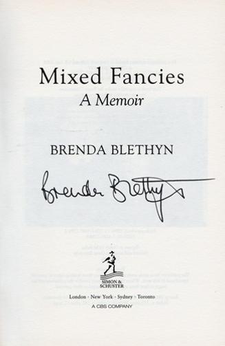 Brenda-Blethyn-autograph-book-signed-autobiography-tv-movie-film-memorabilia-first-edition-mixed-fancies-memoir-steaming-secrets-lies-vera-signature