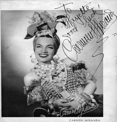 Carmen-Miranda-autograph-signed-movie-memorabilia-Hollywood-Brazilian-Bombshell