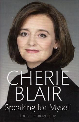 Cherie-Blair-autograph-signed-political-memorabilia-labour-party-uk-politics-prime-minister-tony-blair-wife-speaking-for-myself-autobiography-booth-memoirs