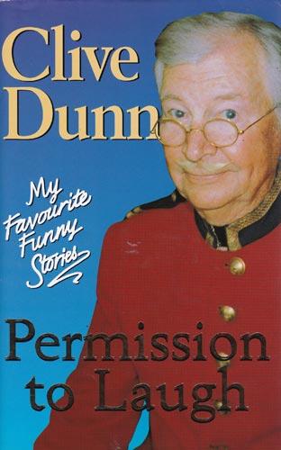 Clive-Dunn-autograph-signed-book-permission-to-laugh-dads-army-memorabilia-corporal-jones-signature-grandad