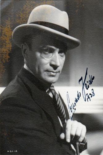 Conrad-Veidt-Hollywood-movie-film-legend-autograph-signed-memorabilia-Cabinet-of-Doctor-Caligari-casablanca-The-Spy-in-Black-Contraband-Thief-of-Baghdad-Heinrich-Strasser