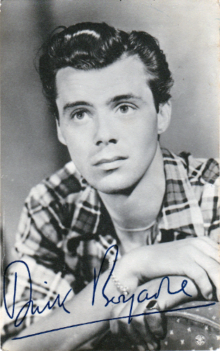 Dirk-Bogarde-memorabilia-dirk-bogarde-autograph-dirk-bogarde-signed-movies-film-memorabilia-cinema-the-servant-victim-death-in-venice-night-porter-bridge-too-far-darling-The-Woman-in-question-bob-baker