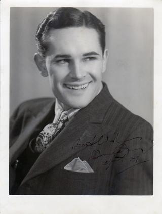 Donald-Gray-TV-movie-film-legend-autograph-signed-memorabilia-Mark-Saber-Captain-Scarlett