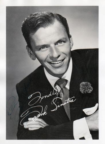 Frank-Sinatra-Hollywood-movie-film-legend-autograph-signed-memorabilia-photo-cinema-Rat-Pack-crooner-ole-blue-eyes