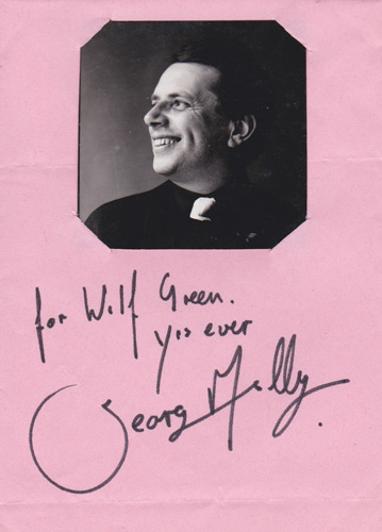 George-Melly-autograph-signed-tv-music-television-memorabilia-jazz-feetwarmers-rock-island-line-trio-flook-Rum-Bum-Concertina-black-bottom-nuts