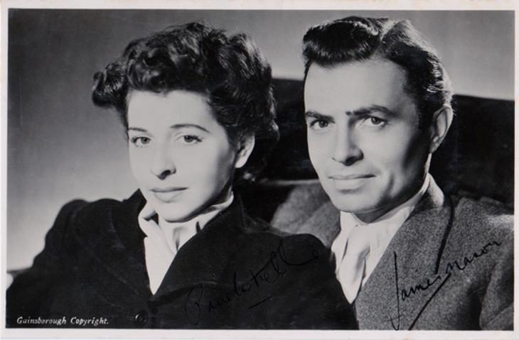 James-Mason-Pamela-Ostrer-Hollywood-movies-film-legend-autograph-signed-photo-cinema-memorabilia