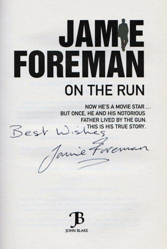 Jamie-Foreman-autograph-signed-Eastenders-memorabilia-TV-actor-Derek-Branning-Lenny-Birds-of-a-Feather-Kray-Twins-gangster-father-Freddie-Doctor-Who-Idiots-Lantern