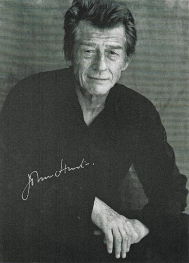 John-Hurt-autograph-signed-film-memorabilia-elephant-man-dr-who-naked-civil-servant-i claudius alien portrait-signature