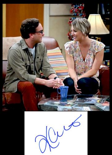 Kaley-Cuoco-memorabilia-Kaley-Cuoco-autograph-signed-the-big-bang-theory-memorabilia-penny-leonard-hofstadter-johnny-galecki-tv-memorabilia-sitcom-8-Simple-Rules