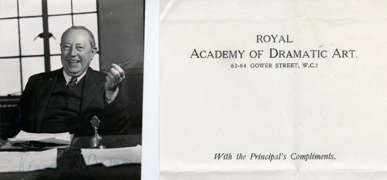Kenneth-R-Barnes-autograph-Sir-Kennetrh-Ralph-Barnes-Director-RADA-memorabilia-Royal-Academy-of-Dramatic-Arts-Principal-1909-1955