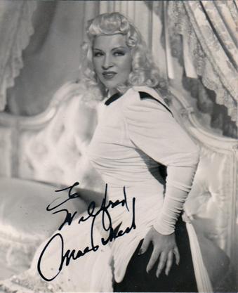 MAE WEST Signed photo autograph hollywood movie memorabilia cinema