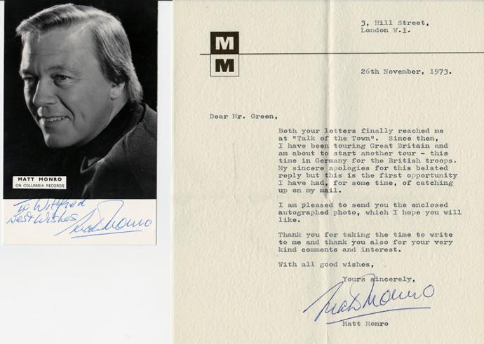 Matt-Monro-signed-music-memorabilia-singer-legend-autograph-Man-With-Golden-Voice-From-Russia-with-Love-Born-Free