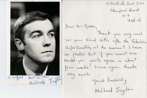 Michael-Jayston-autograph-signed-movie-tv-memorabilia-doctor-dr-who-the-valeyard-the-ultimate-foe-Tinker-Tailor-Soldier-Spy-emmerdale-a-bit-of-a-do-signature