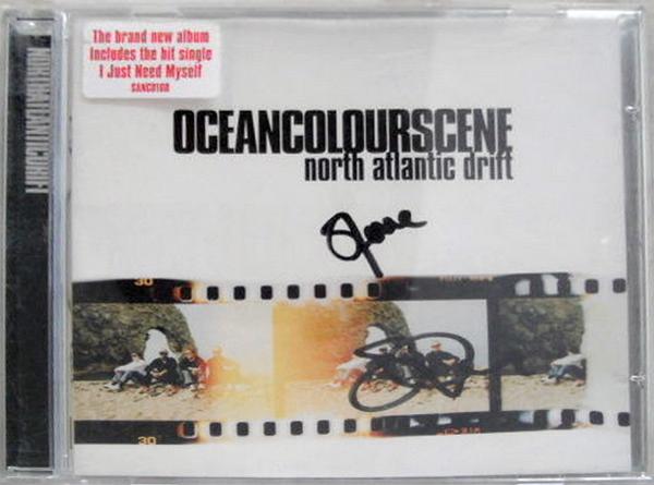 Ocean-Colour-Scene-signed-CD-album-North-Atlantic-Drift-OCS-Britpop-Simon-Fowler-Steve-Cradock-2003-music-memorabilia