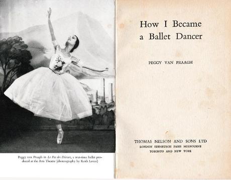 Peggy-Van-Praagh-autograph-signed-memorabilia-autobiography-book-how-i-became-a-ballet-dancer-1954-dame-margaret