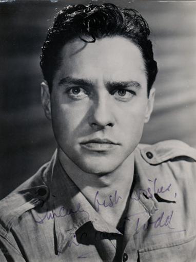 Richard-Todd-Hollywood-movie-film-legend-autograph-signed-memorabilia-photo-cinema-Dambusters-celebrity