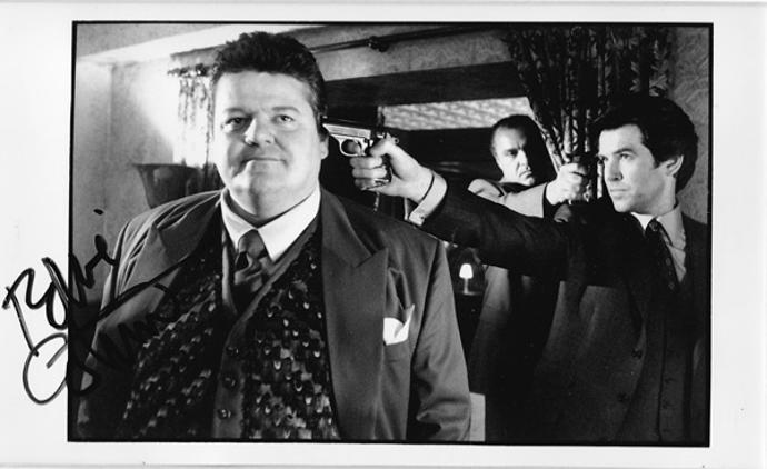 Robbie-Coltrane-signed-James-Bond-007-photo-goldeneye-1995-autograph-pierce-brosnan-autograph-memorabilia