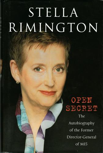 Stella-Rimington-autograph-signed-autobiography-Open-Secret-book-Director-General-MI5-MI6-M-Rimmington-secret-service-spies